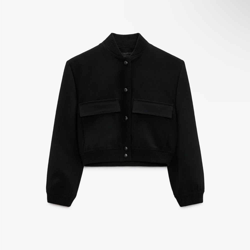 Zara maxi pocket bomber jacket Ref 2945/187